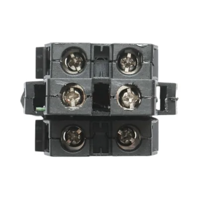 Pulsante di comando illuminato 220V AC LED bianco con ritorno 1NO+1NC, 10A/600V AC, 1A/250V DC LA42 Breckner Germany - immagine 5