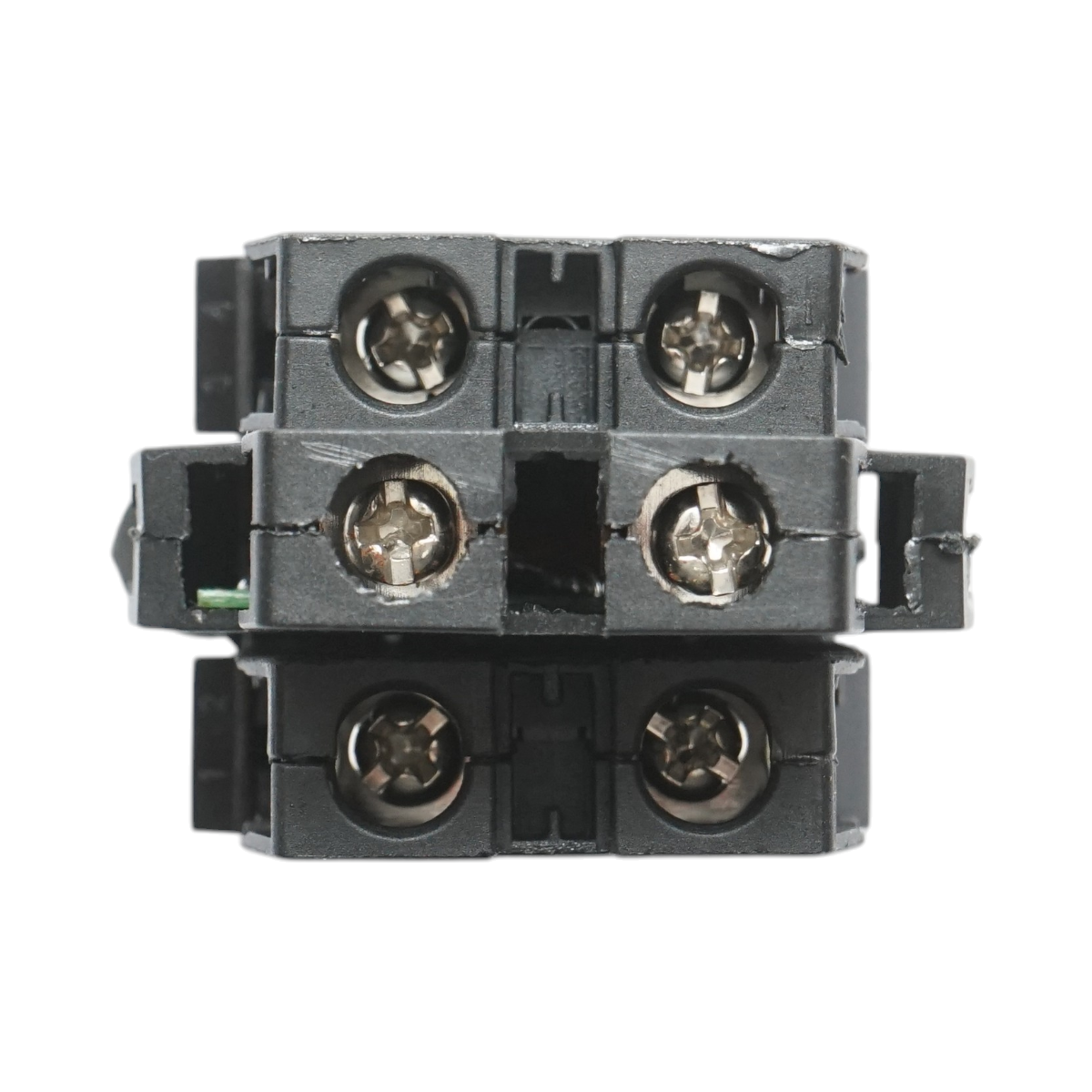 Pulsante di comando illuminato 220V AC LED bianco con ritorno 1NO+1NC, 10A/600V AC, 1A/250V DC LA42 Breckner Germany - immagine 5