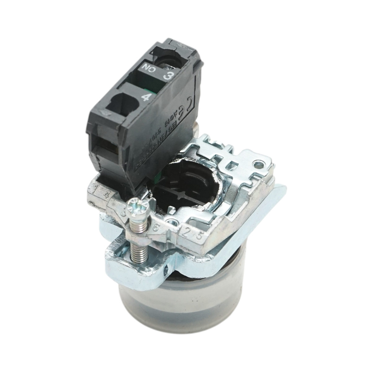 Pulsante di comando nero con cappuccio protettivo 22 mm, 1NO, TB4-BP21, IP65 Breckner Germany - immagine 4