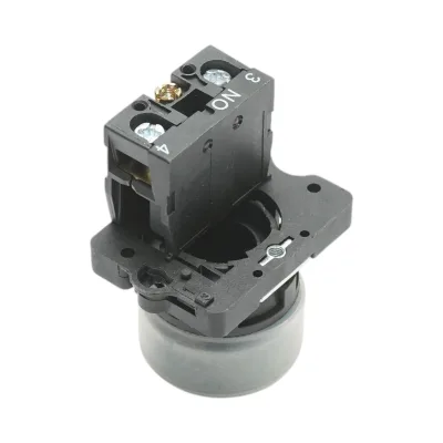 Pulsante di comando nero con coperchio protettivo 1NO, 400V/10A, LAY5-EP21, IP65 Breckner Germany - immagine 3