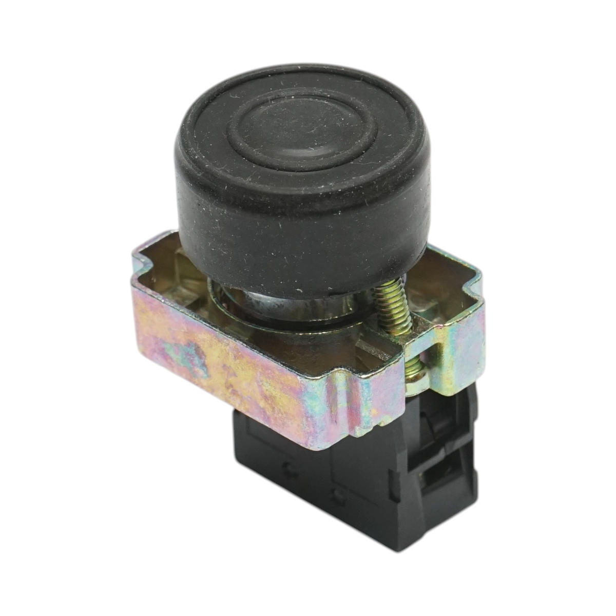 Pulsante di comando nero con protezione IP65, 1NO, 400V/10A, LAY5 Breckner Germany - immagine 5