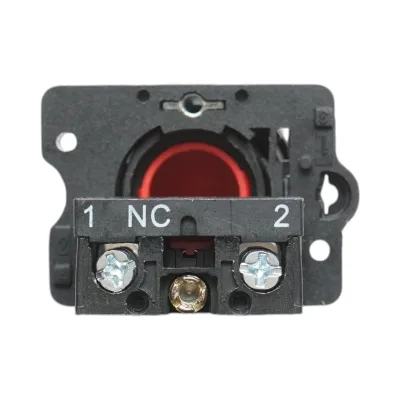 Pulsante di comando rosso con coperchio protettivo 1NC, 400V/10A, LAY5-EP42, IP65 Breckner Germany - immagine 4