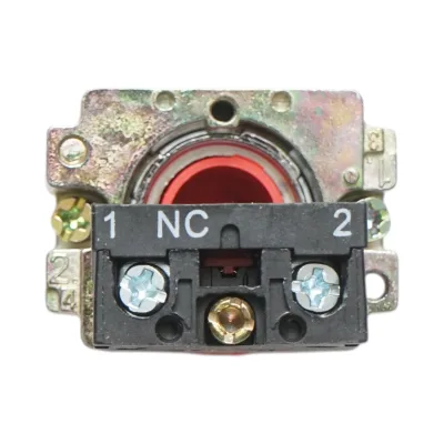 Pulsante di comando rosso con protezione IP65, 1NC, 400V/10A, LAY5 Breckner Germany - immagine 3