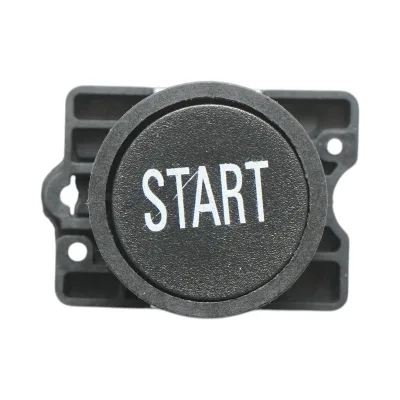 Pulsante di comando START nero con ritorno 1NO, 400V/10A, LAY5 Breckner Germany - immagine 2