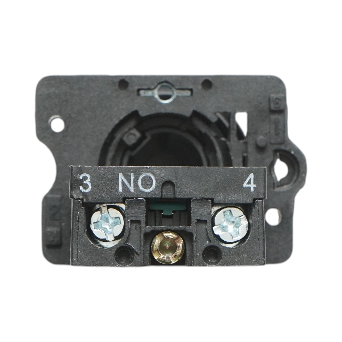 Pulsante di comando START nero con ritorno 1NO, 400V/10A, LAY5 Breckner Germany - immagine 5