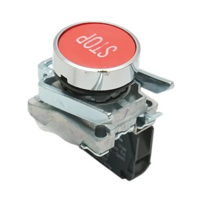 Pulsante di comando STOP con ritorno 1NC, 10A, TB4 Breckner Germany - immagine 3