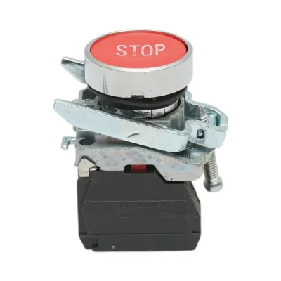 Pulsante di comando STOP con ritorno 1NC, 10A, TB4 Breckner Germany