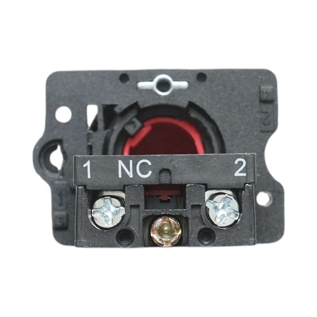 Pulsante di comando STOP convesso rosso con ritorno 1NC, 400V/10A, LAY5 Breckner Germany - immagine 5