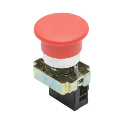 Pulsante di comando STOP rosso con ritorno a fungo 1NC, 400V/10A, LAY5 Breckner Germany - immagine 5