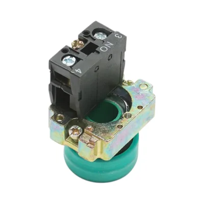 Pulsante di comando verde con protezione IP65, 1NO, 400V/10A, LAY5 Breckner Germany - immagine 4