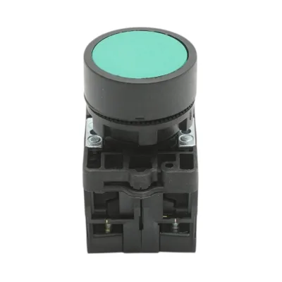 Pulsante di ritorno verde 1NO+1NC, 400V/10A LAY5 - immagine 2