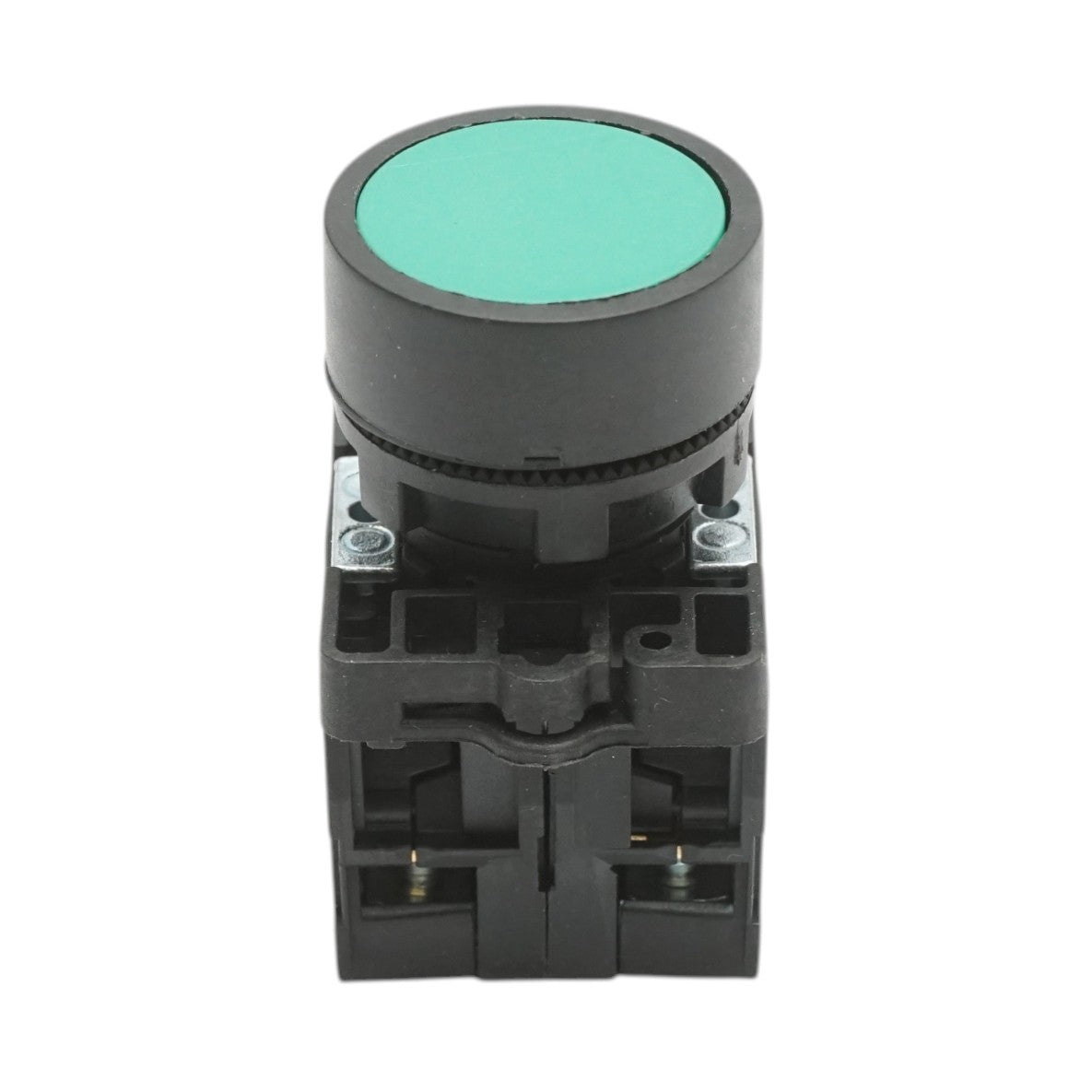 Pulsante di ritorno verde 1NO+1NC, 400V/10A LAY5 - immagine 2