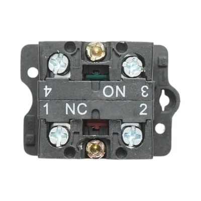 Pulsante di ritorno verde 1NO+1NC, 400V/10A LAY5 - immagine 5