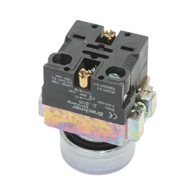 Pulsante indicatore LED bianco 24V LAY5 Breckner Germany - immagine 4