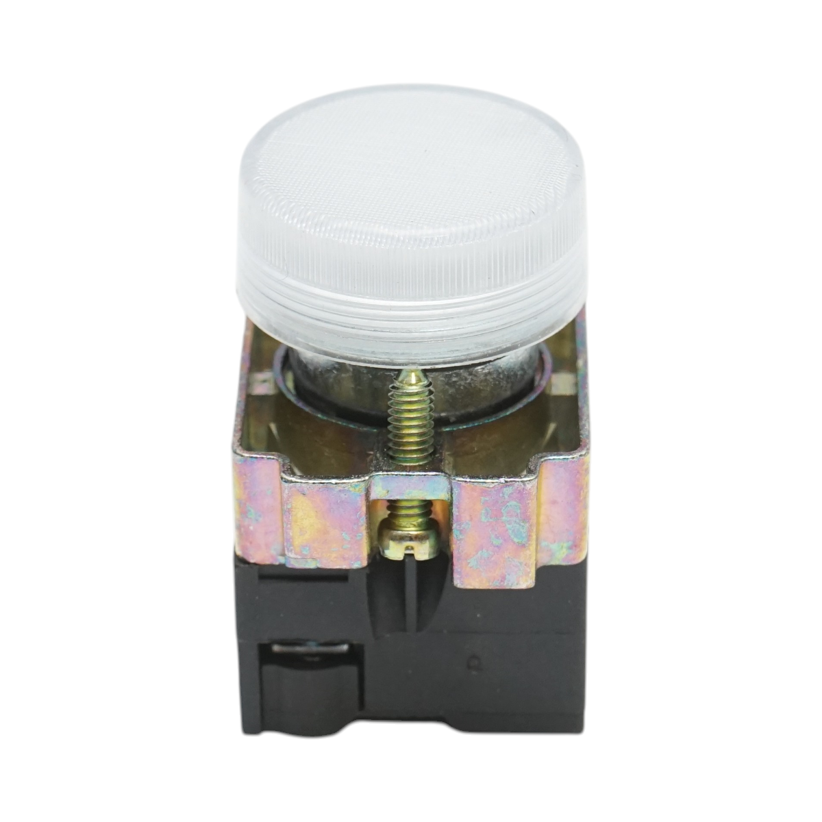 Pulsante indicatore LED bianco 24V LAY5 Breckner Germany - immagine 2