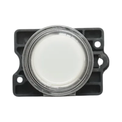 Pulsante indicatore LED bianco con resistenza integrata 1NO, 220V, LAY5 Breckner Germany - immagine 2