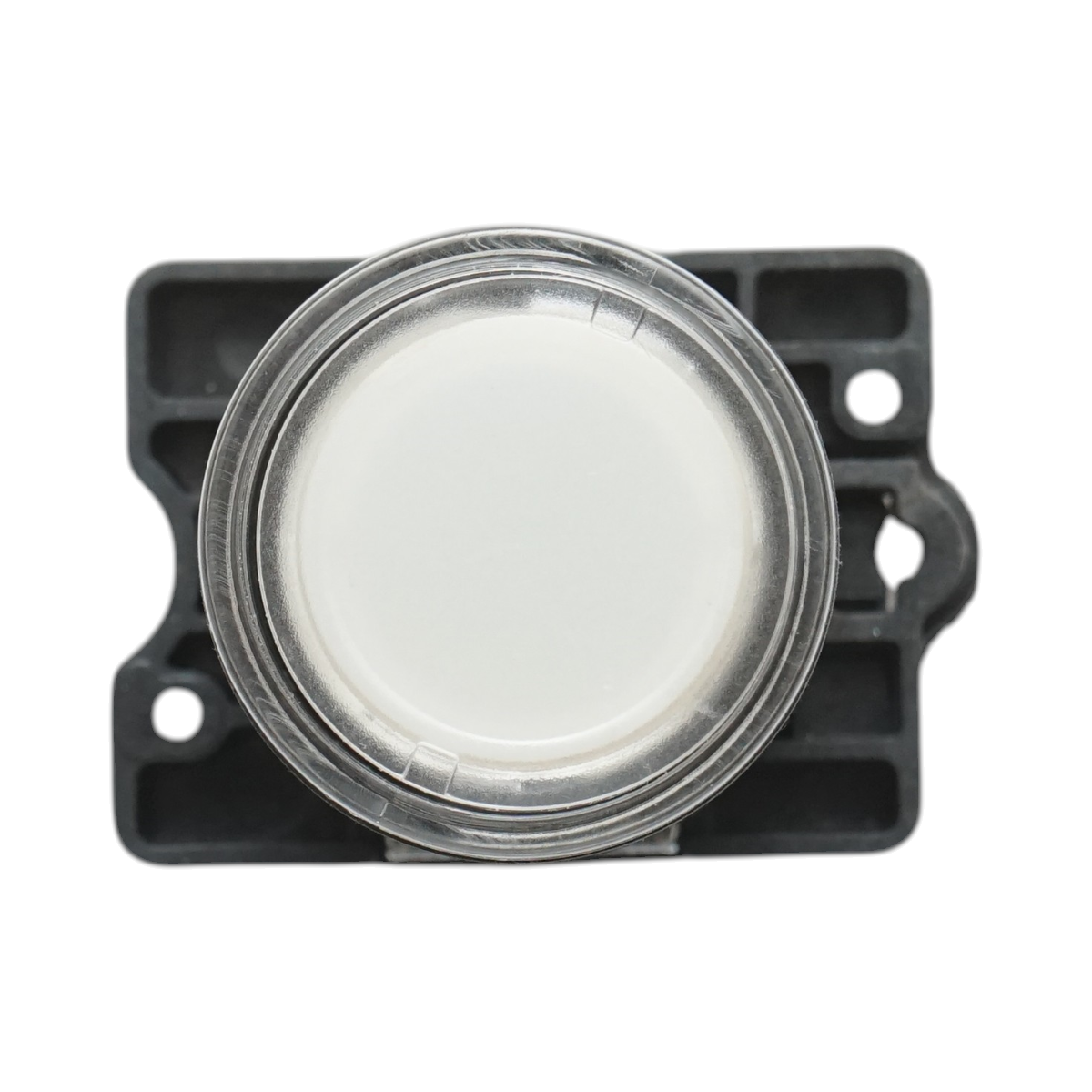 Pulsante indicatore LED bianco con resistenza integrata 1NO, 220V, LAY5 Breckner Germany - immagine 2