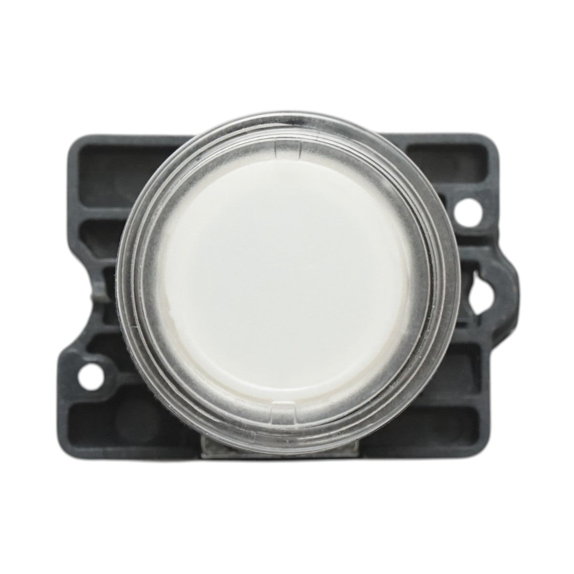 Pulsante indicatore LED bianco con resistenza integrata 1NO, 24V, LAY5 Breckner Germany - immagine 2
