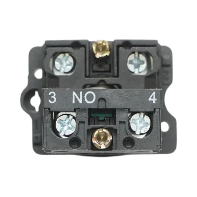 Pulsante indicatore LED blu con resistenza integrata 1NO, 220V, LAY5 Breckner Germany - immagine 3