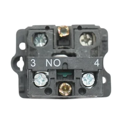 Pulsante indicatore LED blu con resistenza integrata 1NO, 24V, LAY5 Breckner Germany - immagine 3