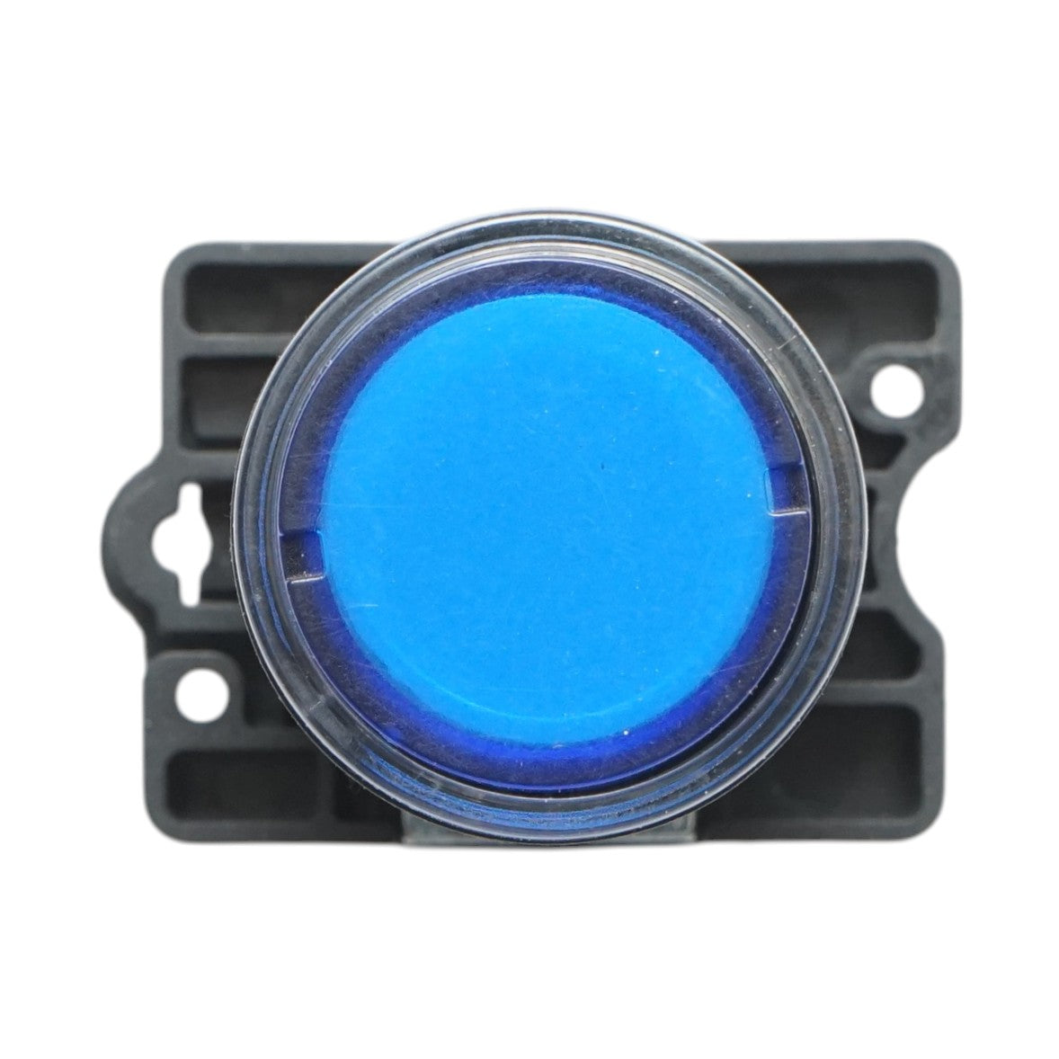 Pulsante indicatore LED blu con resistenza integrata 1NO, 24V, LAY5 Breckner Germany - immagine 2