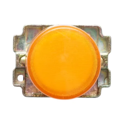 Pulsante indicatore LED giallo 220V LAY5 Breckner Germany - immagine 3