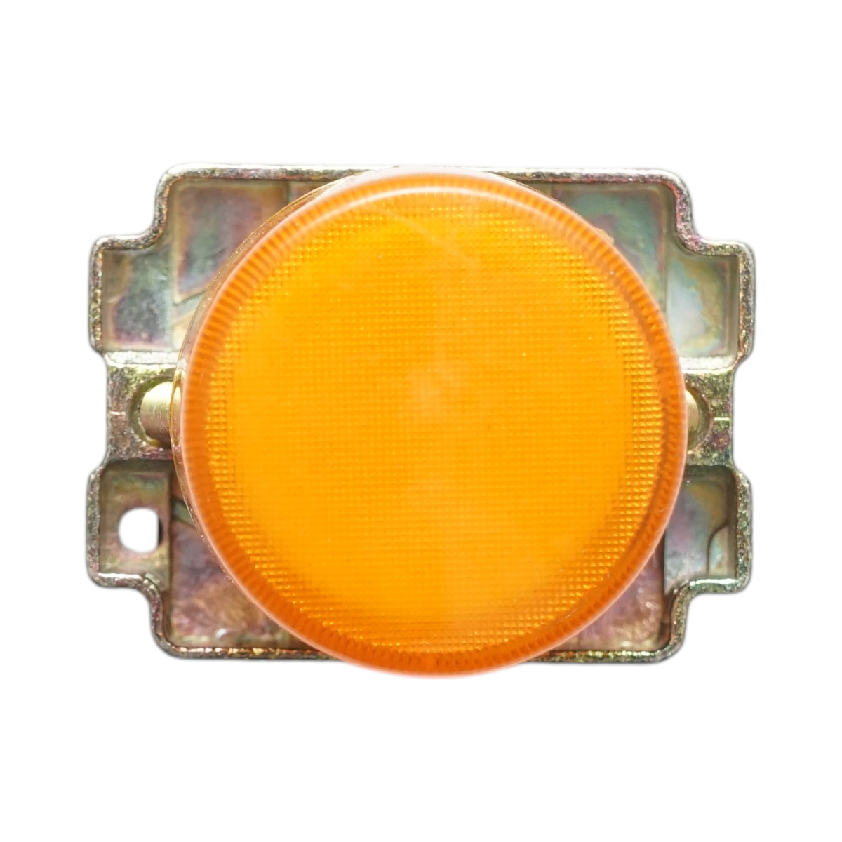 Pulsante indicatore LED giallo 220V LAY5 Breckner Germany - immagine 3