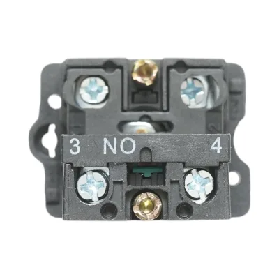 Pulsante indicatore LED giallo con resistenza integrata 1NO, 220V, LAY5 Breckner Germany - immagine 3
