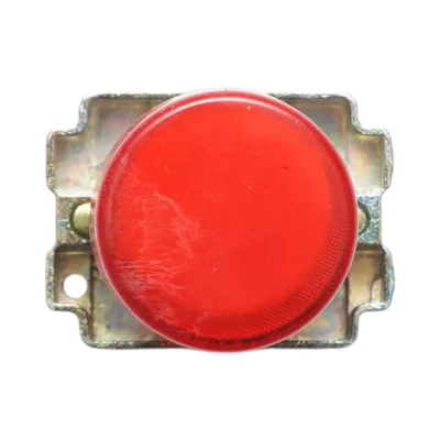 Pulsante indicatore LED rosso 220V LAY5 Breckner Germany - immagine 3