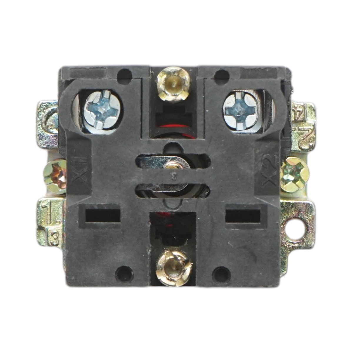 Pulsante indicatore LED rosso 220V LAY5 Breckner Germany - immagine 5
