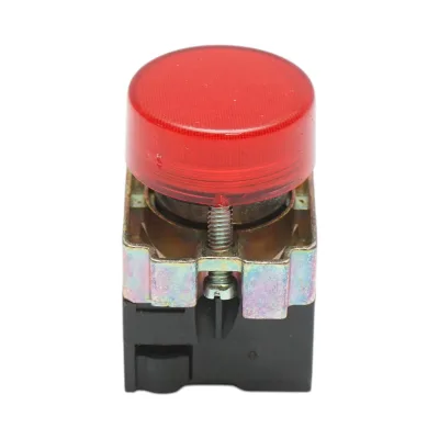 Pulsante indicatore LED rosso 24V LAY5 Breckner Germany - immagine 2