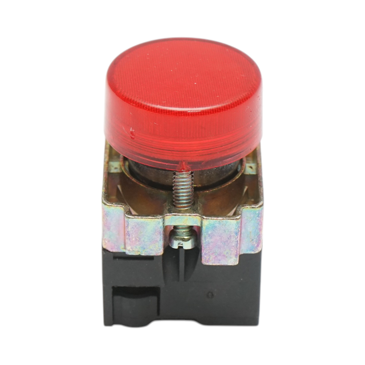 Pulsante indicatore LED rosso 24V LAY5 Breckner Germany - immagine 2