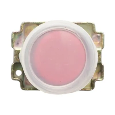 Pulsante indicatore LED rosso con protezione 1NC, 400V/10A, LAY5 Breckner Germany - immagine 2