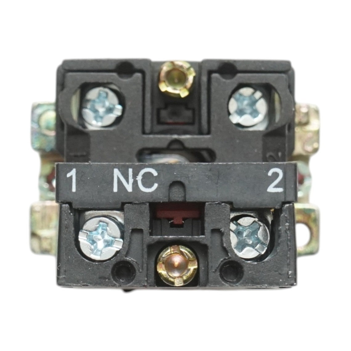 Pulsante indicatore LED rosso con protezione 1NC, 400V/10A, LAY5 Breckner Germany - immagine 3