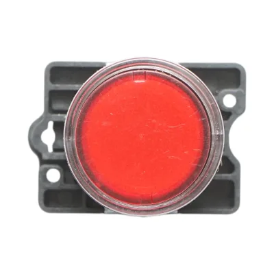 Pulsante indicatore LED rosso con resistenza integrata 1NC, 24V LAY5 Breckner Germany - immagine 2