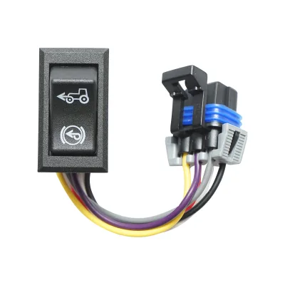 Pulsante Interruttore trazione 4x4 per John Deere codice OEM RE43682 - immagine 2