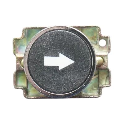Pulsante nero con ritorno e marcatura 1NO, 400V/10A, LAY5 Breckner Germany - immagine 2
