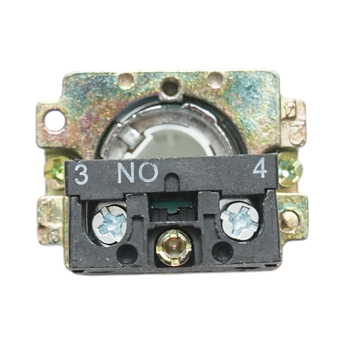 Pulsante nero con ritorno e marcatura 1NO, 400V/10A, LAY5 Breckner Germany - immagine 5
