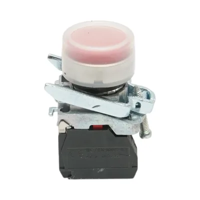 Pulsante rosso con coperchio protettivo IP65 1NC, 40mm TB4-BP42 Breckner Germany
