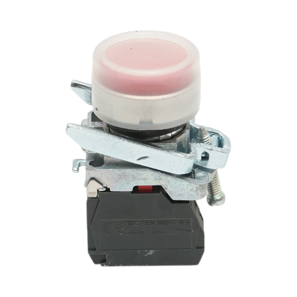 Pulsante rosso con coperchio protettivo IP65 1NC, 40mm TB4-BP42 Breckner Germany