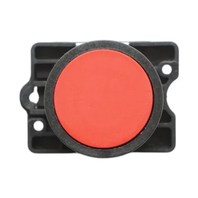 Pulsante rosso con ritorno 1NO+1NC, 400V/10A, LAY5 Breckner Germany - immagine 3