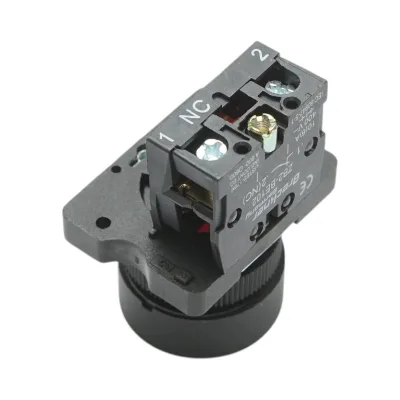 Pulsante STOP rosso con ritorno 1NC, 400V/10A, LAY5 Breckner Germany - immagine 4