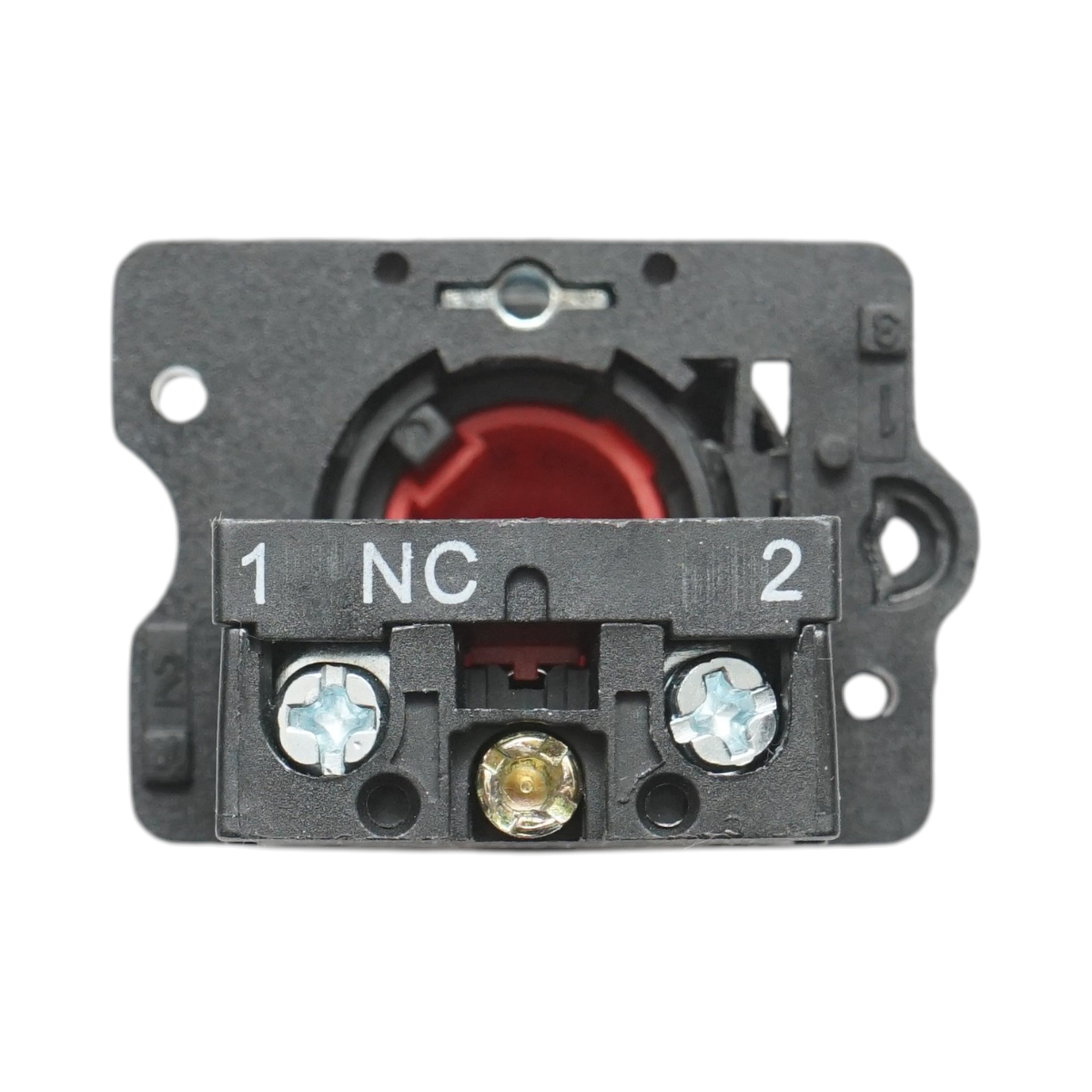 Pulsante STOP rosso con ritorno 1NC, 400V/10A, LAY5 Breckner Germany - immagine 5