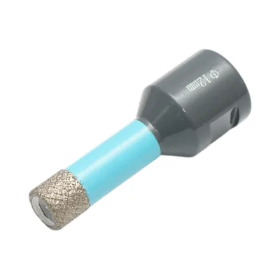Punta diamantata a corona 12x62mm, filettatura interna M14 per piastrelle in ceramica, marmo e granito Breckner Germany - immagine 3