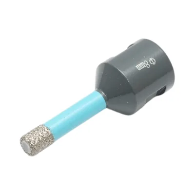 Punta diamantata a corona 8x62mm, filettatura interna M14 per piastrelle in ceramica, marmo e granito Breckner Germany - immagine 3