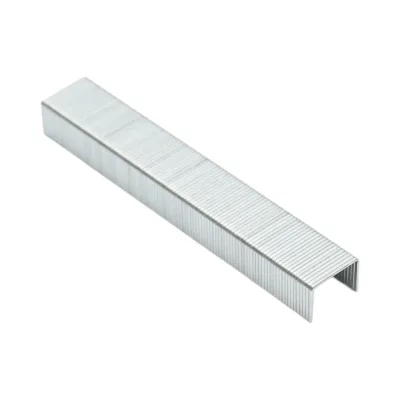 Punti metallici tipo C 0,7x11,3x8mm 1000 pezzi/set Crownman - immagine 4