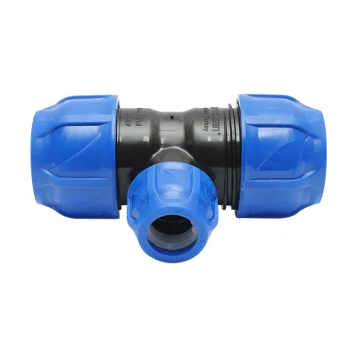 Quadrato a T di compressione D40x25x40mm, PN6 per sistemi di irrigazione