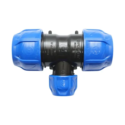 Quadrato a T di compressione D40x25x40mm, PN6 per sistemi di irrigazione - immagine 4