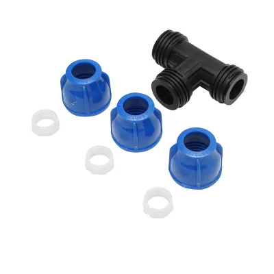 Quadrato a T di compressione uguale D20x20x20 mm PN16 per sistemi di irrigazione - immagine 4