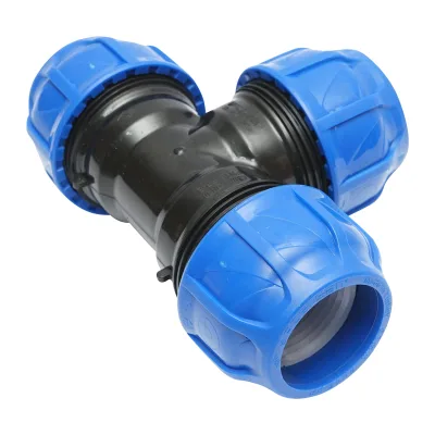 Quadrato a T di compressione uguale D63x63x63mm PN16 PEHD. - immagine 4
